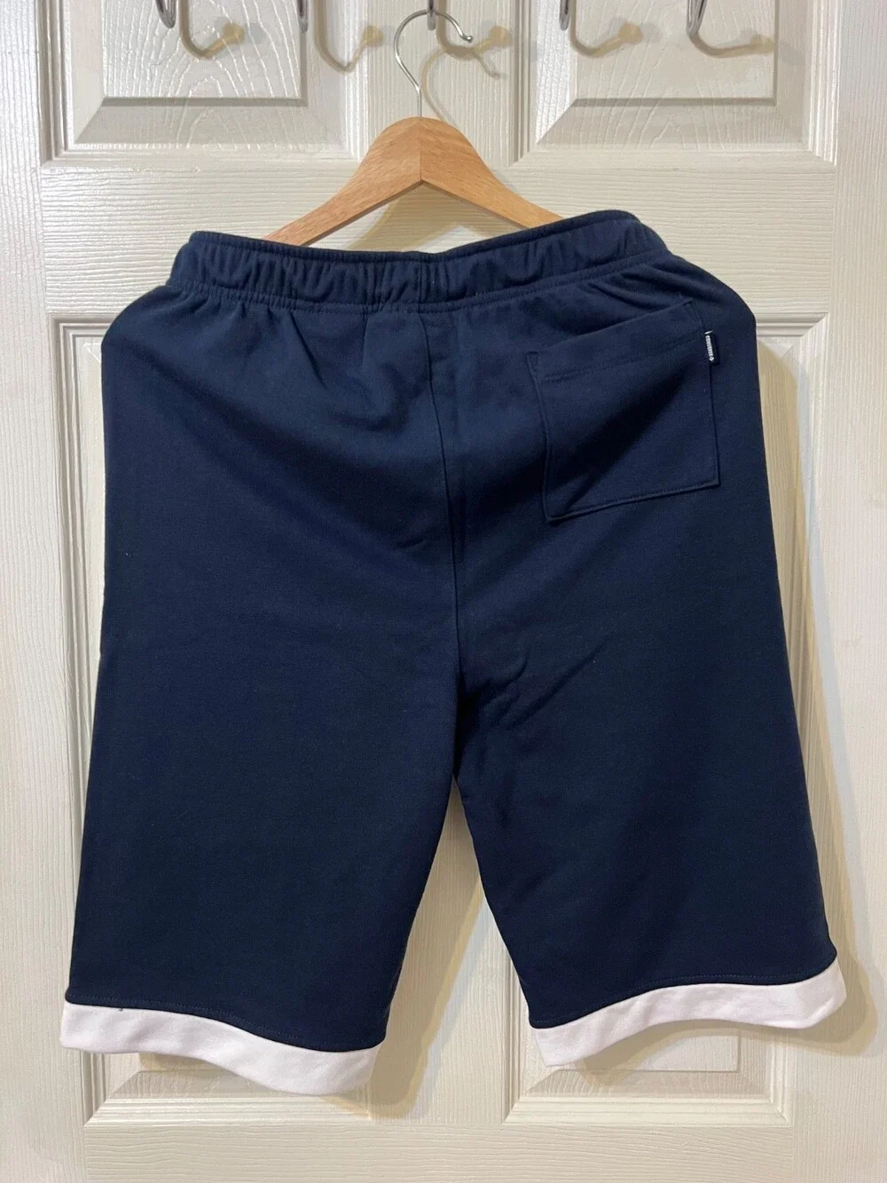 Converse Logo Sweat Shorts Youth Size XL Navy / Red / White (NEW with Tags)